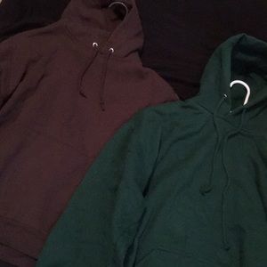 2pair Hoodies. $4 for one or $6 for both.